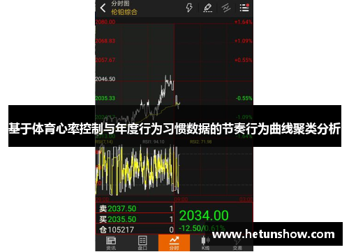 基于体育心率控制与年度行为习惯数据的节奏行为曲线聚类分析